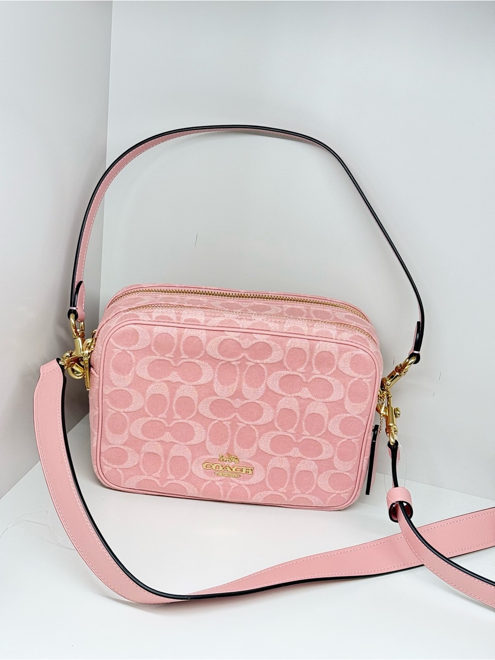 Coach Carey Crossbody Bag In Signature Denim CER69